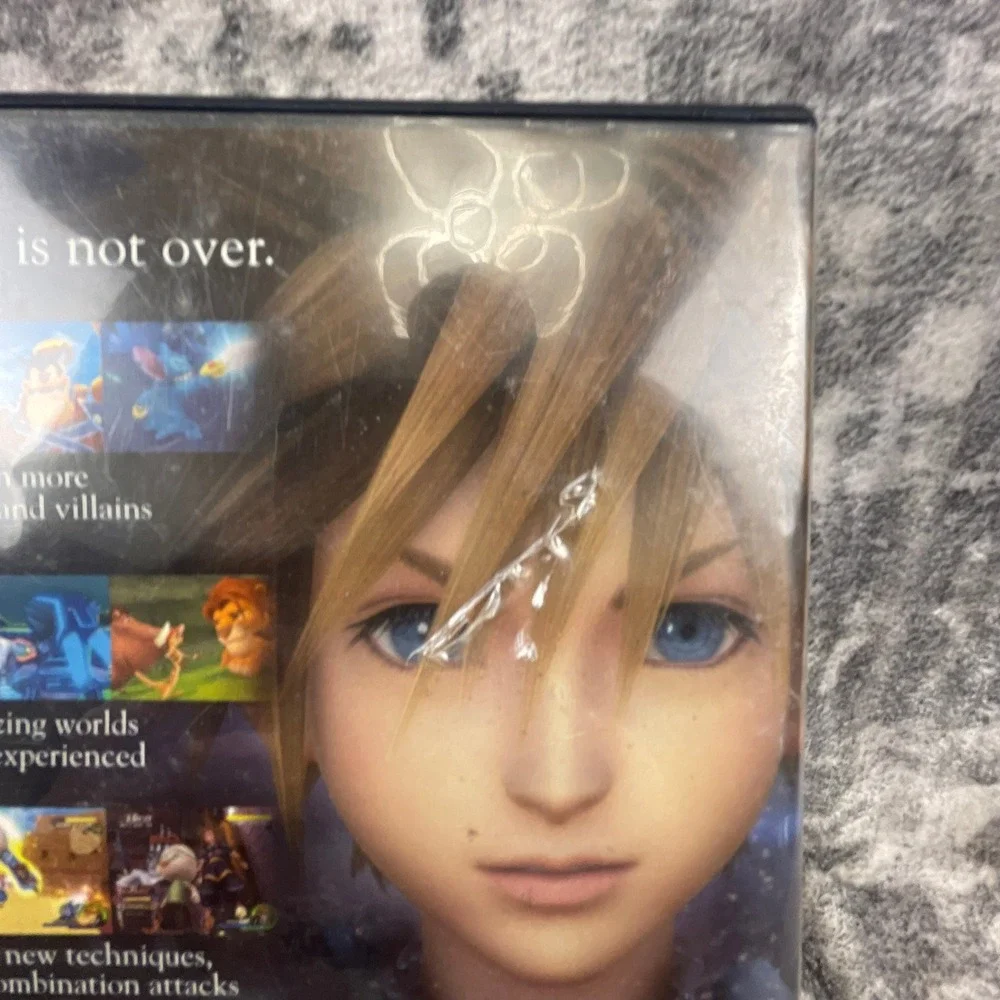 Vtg Kingdom Hearts II PS2 PlayStation 2 Disney Square Enix Retro Gaming‎ Y2K